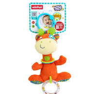 Patch the Giraffe Rattle with Rings