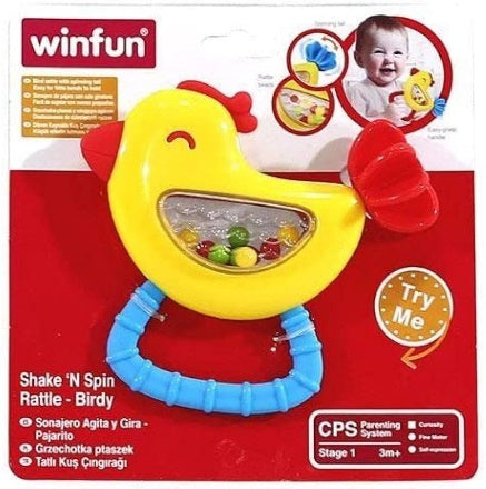Shake 'n Spin Rattle - Birdy