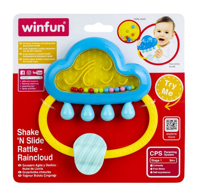 Shake 'N Slide Rattle - Raincloud