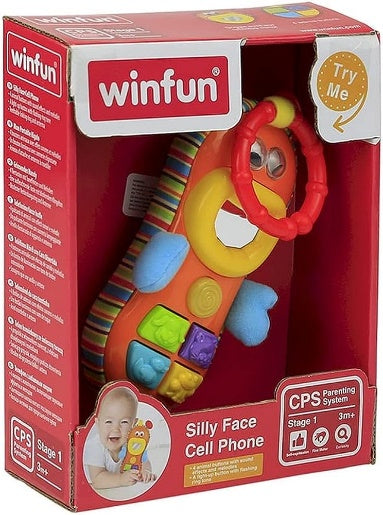 Silly Face Cell Phone