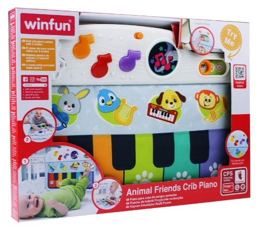 Animal Friends Crib Piano