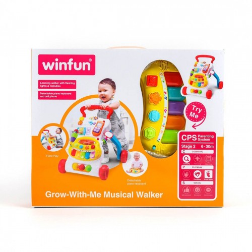 Grow-with-me Musical Walker