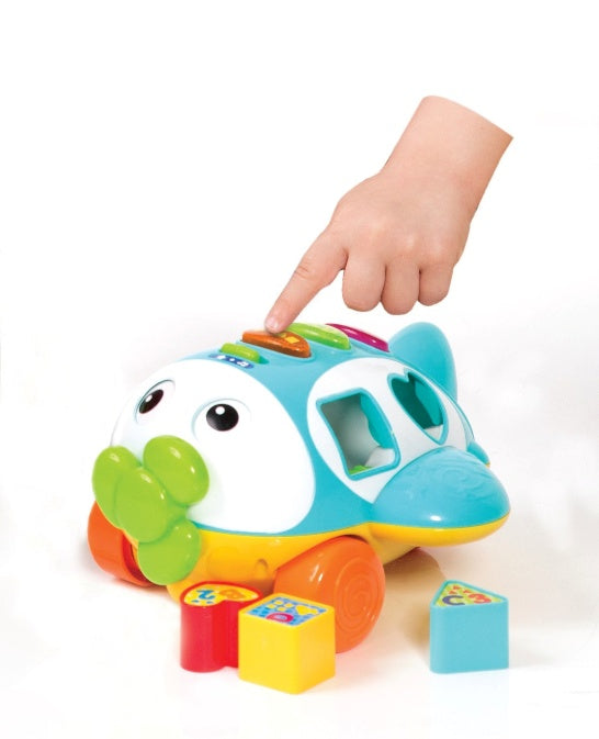 Sort 'n Learn Pull Along Plane