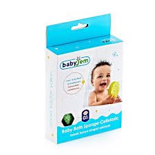 NATURAL BATH SPONGE / BLUE