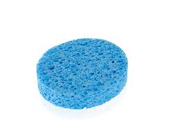 NATURAL BATH SPONGE / BLUE