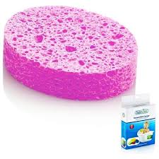 NATURAL BATH SPONGE / PINK