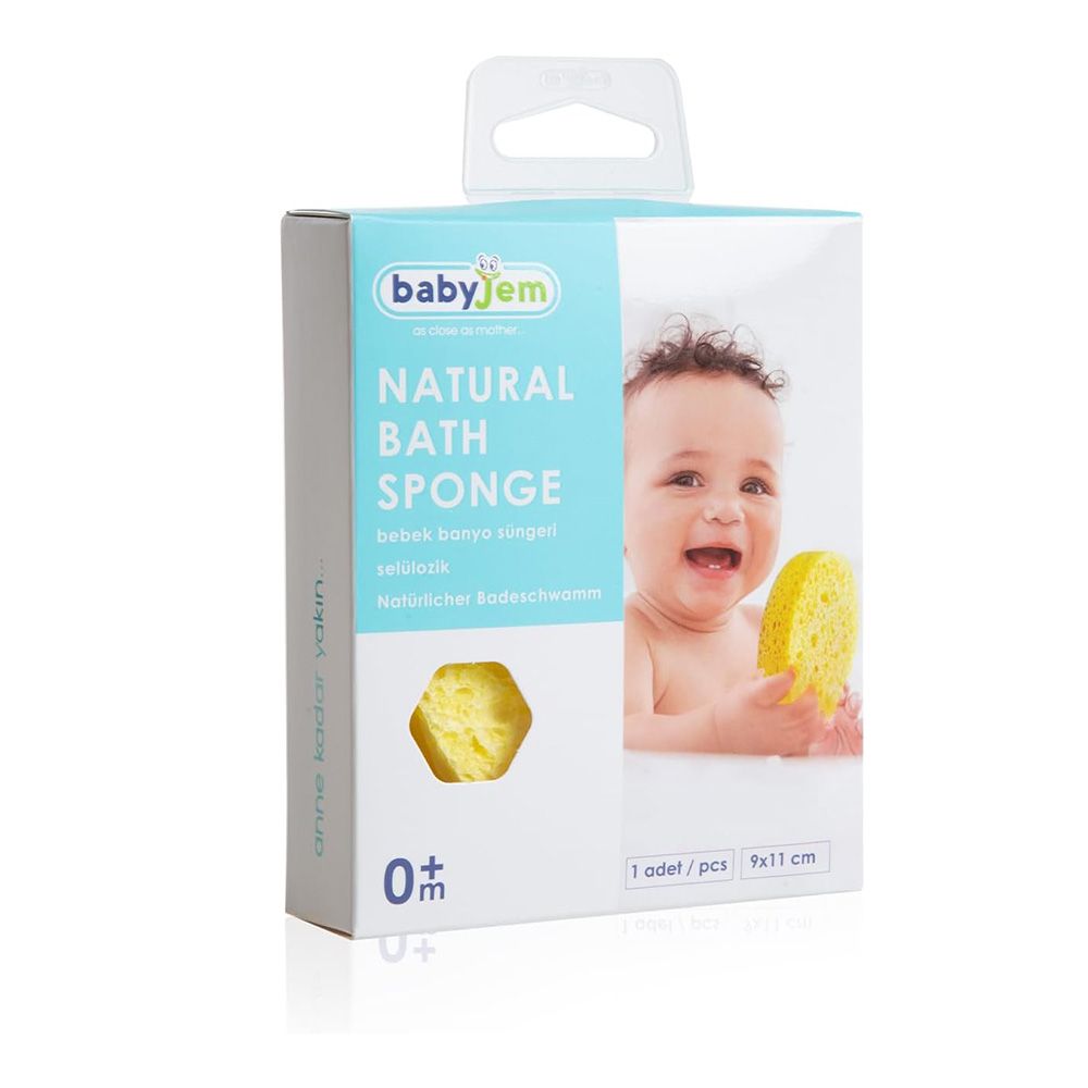NATURAL BATH SPONGE / YELLOW