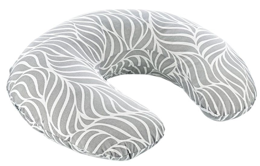 NURSING AND BABY SUPPORT PILLOW/ Grey Floral 
OEKO TEX (STANDARD 100)