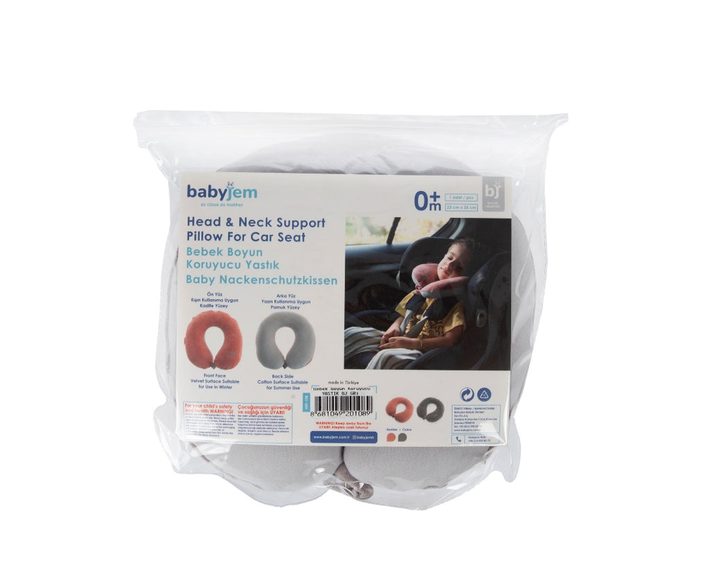 BABY NECK PILLOW / GREY
OEKO TEX (STANDARD 100)