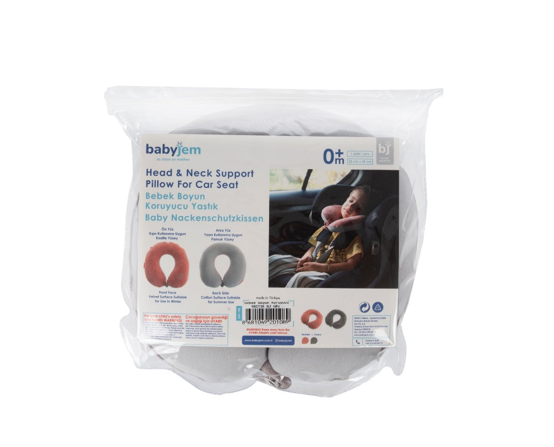 BABY NECK PILLOW / GREY
OEKO TEX (STANDARD 100)