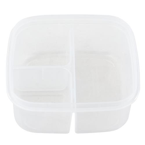 Snack Box With Ice Pack Rainbow (F19) 6"x6"x2.5" 270ML Microwave and freezer safe