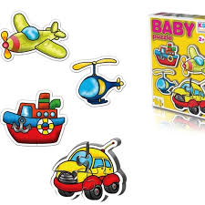 TRANSPORTERS Educational BABY PUZZLE