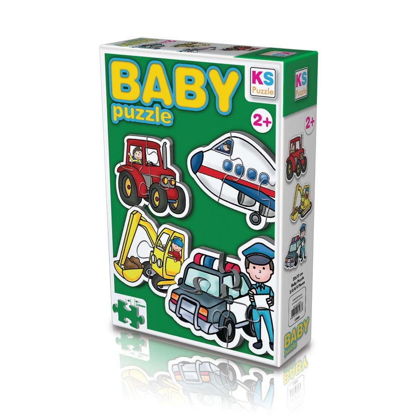 JOBS AND VEHICLES Educational BABY PUZZLE