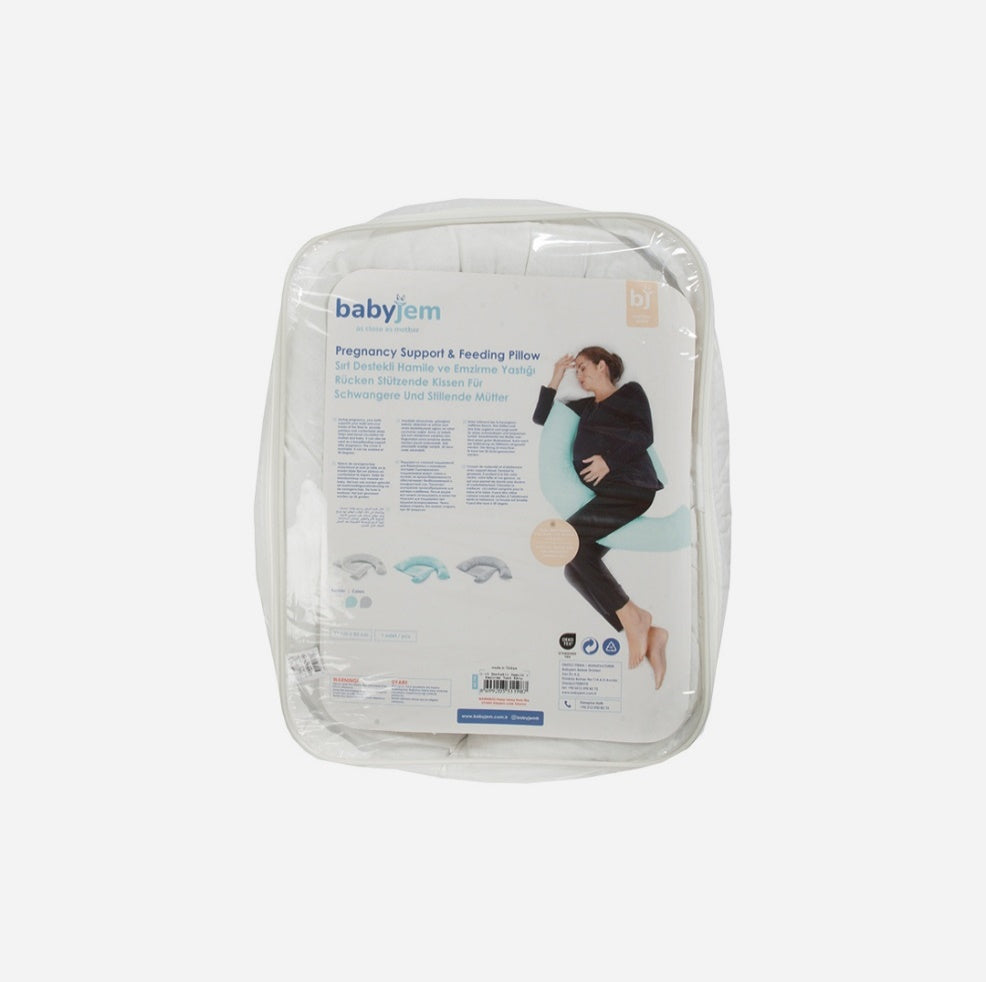 PREGNANCY BACK SUPPORT&FEEDING PILLOW/ECRU
OEKO TEX (STANDARD 100)