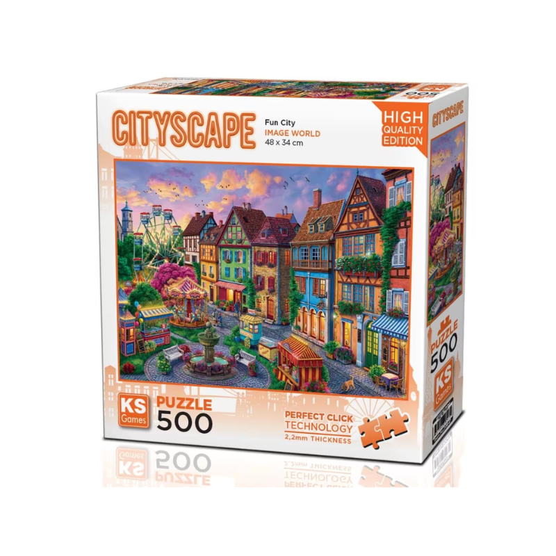 FUN CITY Educational PUZZLE 500