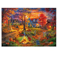 Autumn Village Educational PUZZLE 1000