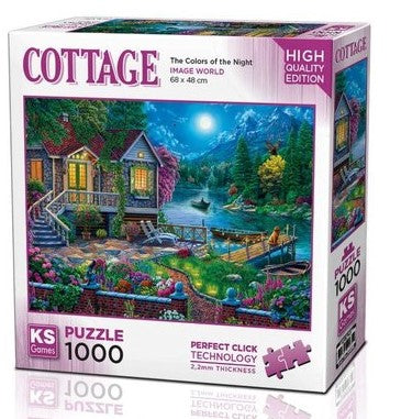 The Colors of the Night Educational PUZZLE 1000