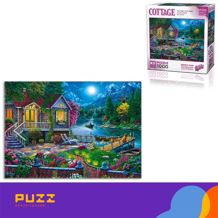 The Colors of the Night Educational PUZZLE 1000