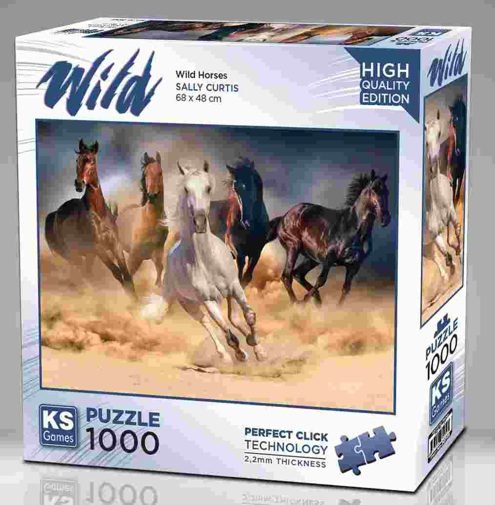 Wild Horses Educational PUZZLE 1000