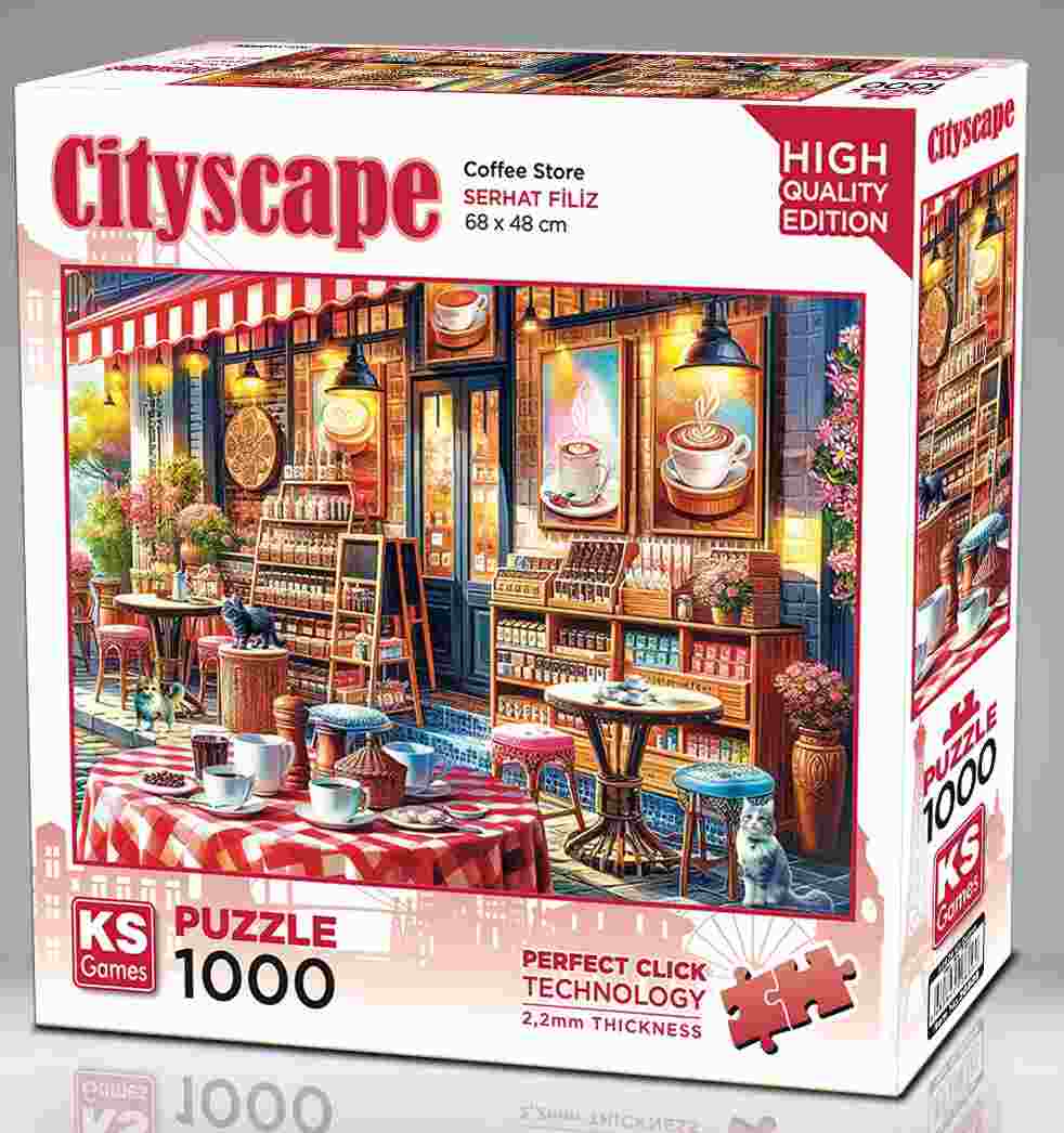 Coffee Store Educational PUZZLE 1000