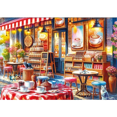 Coffee Store Educational PUZZLE 1000