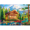 Alpine Fishing Educational PUZZLE 1000