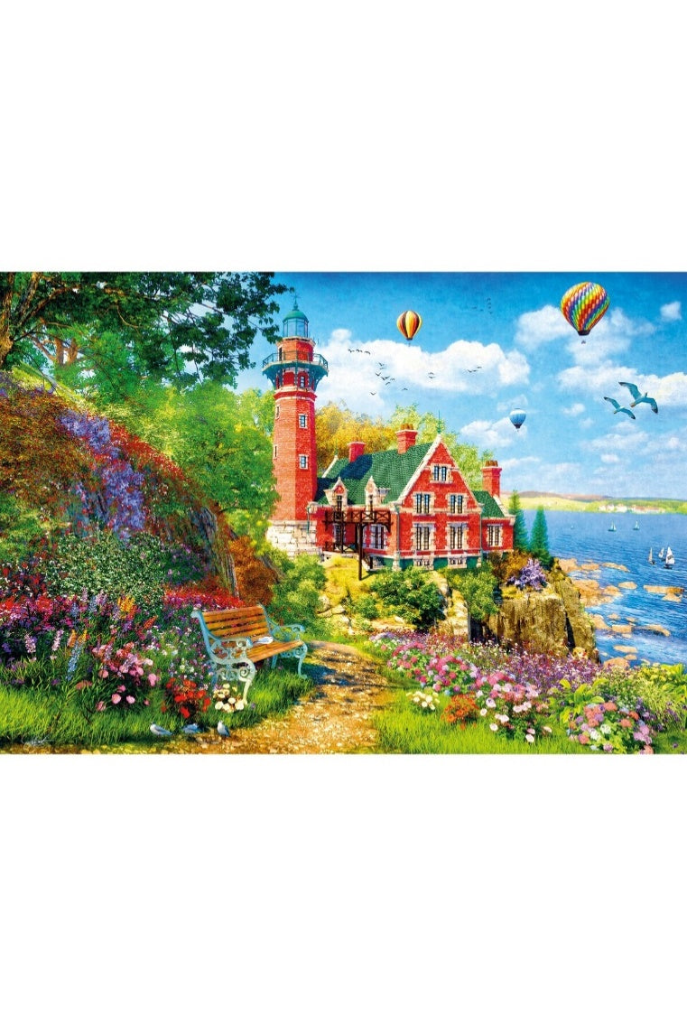 Country Coast Lighthouse Educational PUZZLE 1000