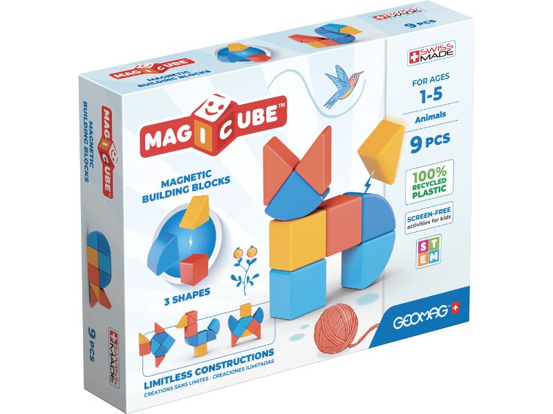 Geomag Educational Magicube RE 3Shapes Animals 9