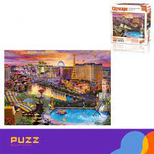 Neon Capital, Paris Las Vegas Educational PUZZLE 1500