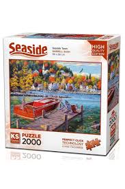 Seaside Town Educational PUZZLE 2000