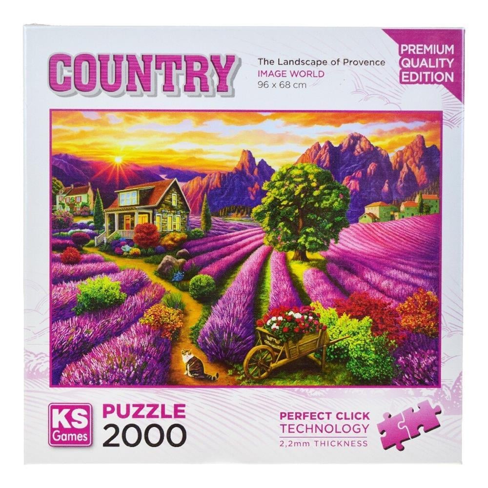 The Landscape of Provence Educational PUZZLE 2000
