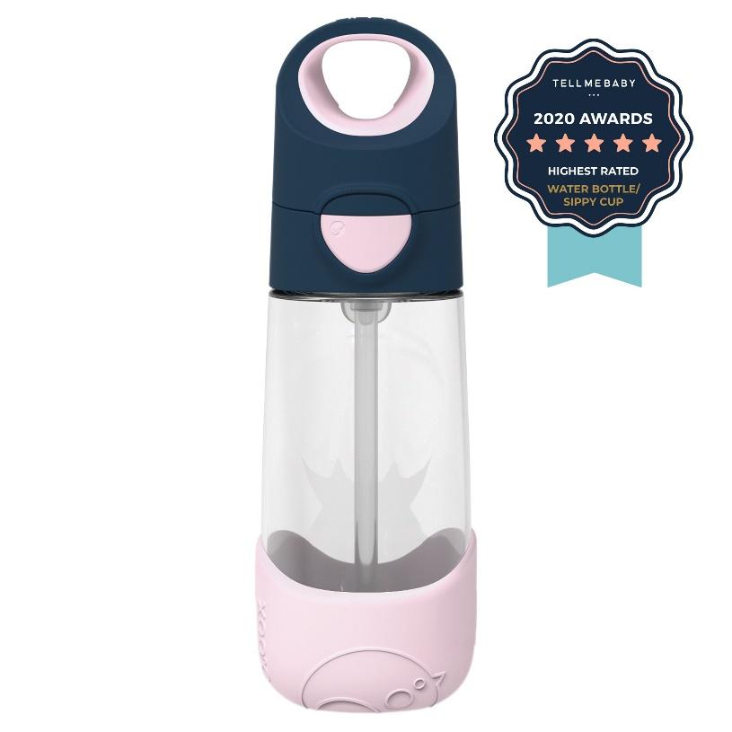 Tritan drink bottle - Indigo rose