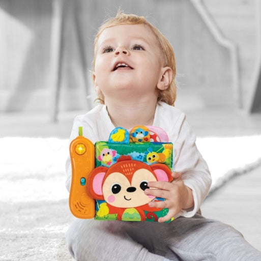 Jungle Animals Sensory Book