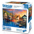 American Harbour Sunset Educational PUZZLE 3000