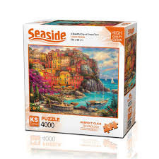 A Beautiful Day at Cinque Terre Educational PUZZLE 4000