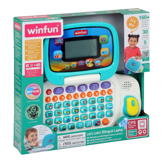 Let's Learn Bilingual Laptop English - French