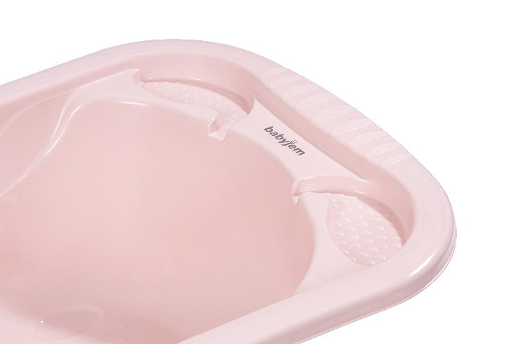 BIG SIZE DRAINING BATH TUB SOFT PINK