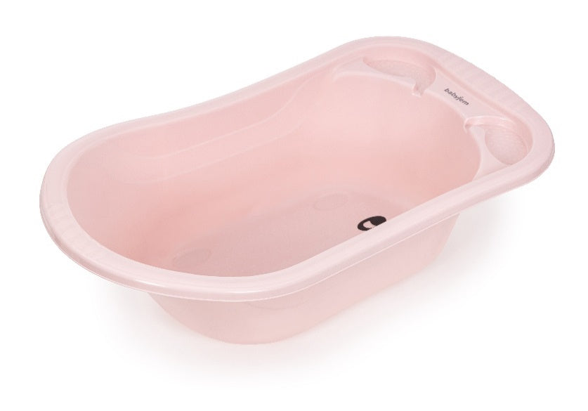 BIG SIZE DRAINING BATH TUB SOFT PINK