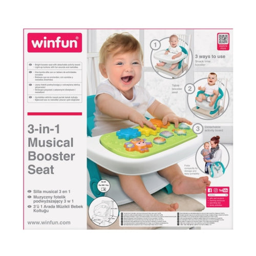 3-in-1 Musical Booster Seat