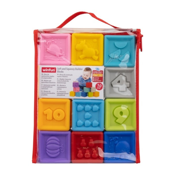 Soft and Squeezy Builder Blocks