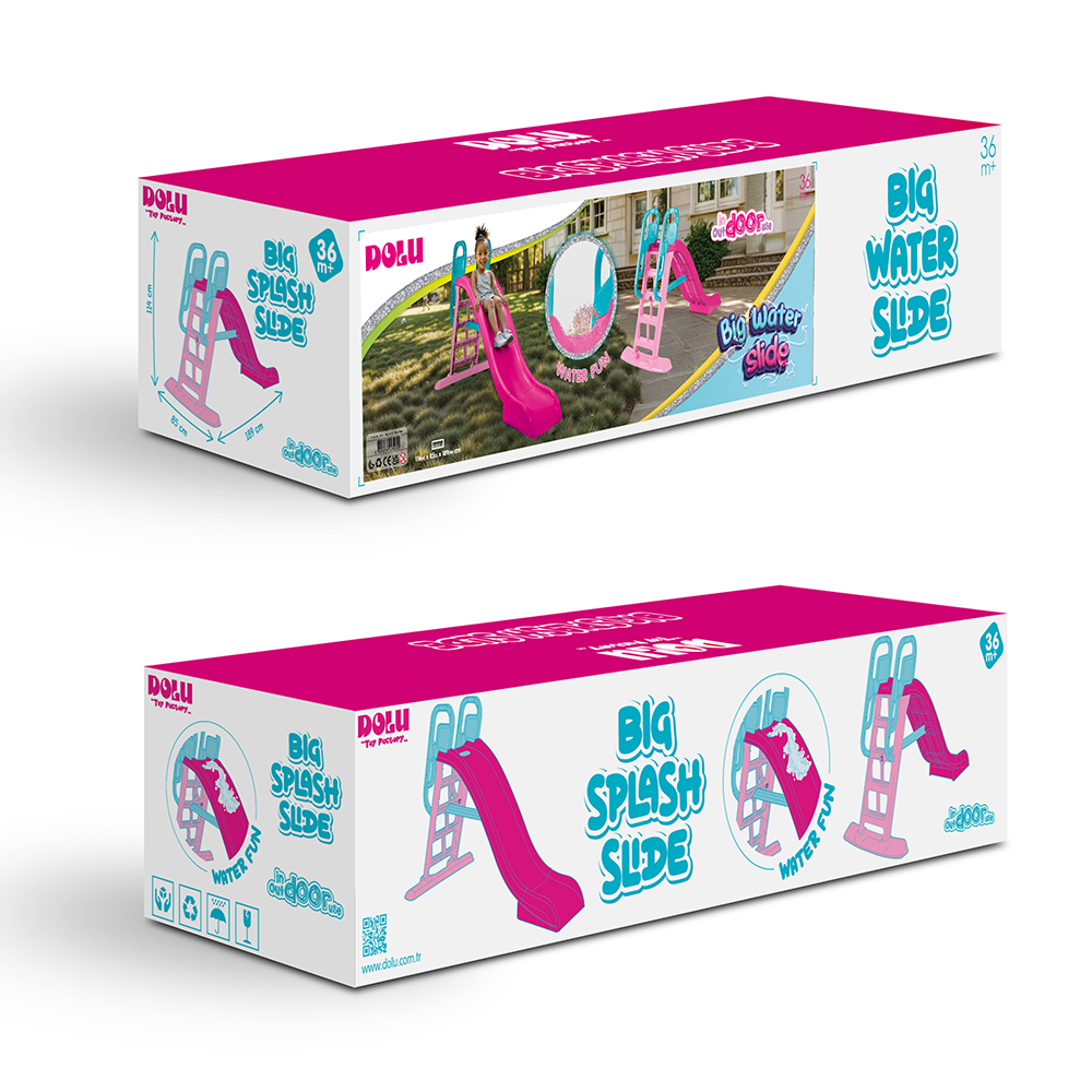 UNICORN 2 IN 1 LARGE WATER SLIDE