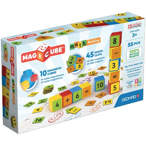 Geomag Educational Magicube Math Building RE Clips 55