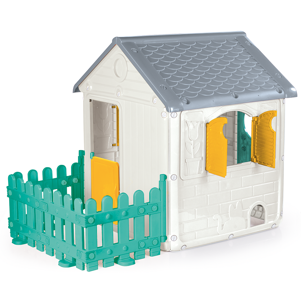 MY FIRST HOUSE WITH FENCE