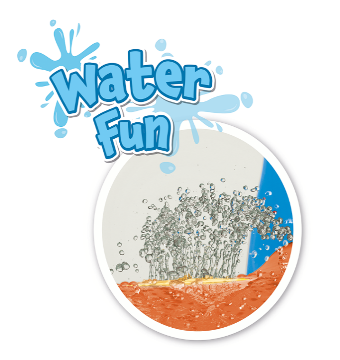 2 IN 1 LARGE WATER SLIDE RED