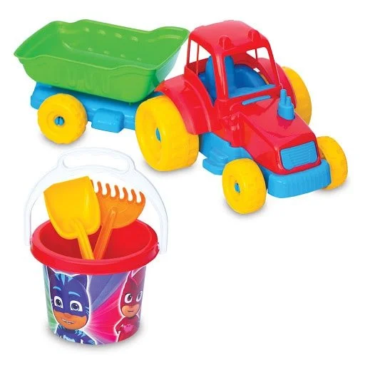 PJ MASKS BIG TRACTOR BUCKET SET