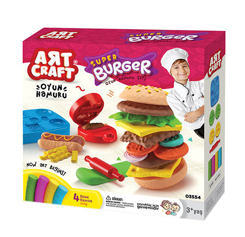 HAMBURGER DOUGH SET 200 GR