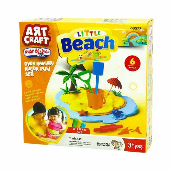 BEACH PLAY DOUGH Set 150 gr