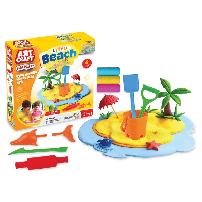 BEACH PLAY DOUGH Set 150 gr