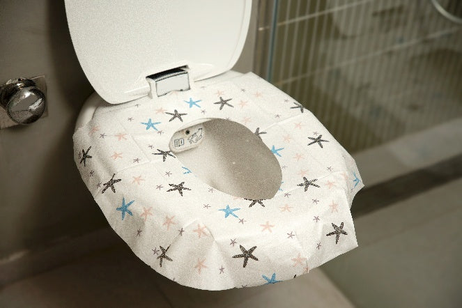DISPOSABLE TOILET COVER 10 PCS