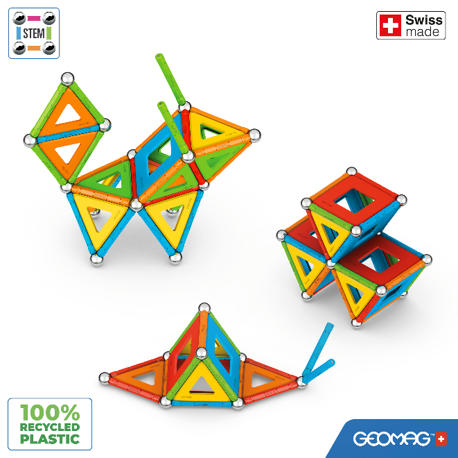 Geomag Educational Supercolor Panels Recycled 78